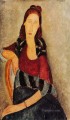ジャンヌ・エビュテルヌの肖像画 1919年 アメデオ・モディリアーニ